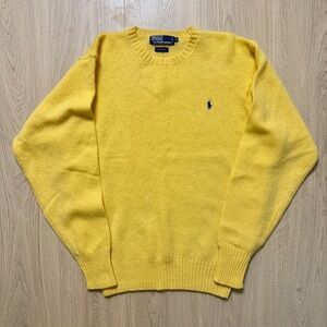 Polo by Ralph Lauren Yellow Crewneck Sweater